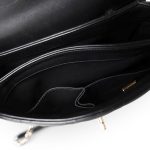 Black Lambskin Quilted Trendy CC Small Light Gold Hardware - Image 14