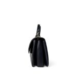 Black Lambskin Quilted Trendy CC Small Light Gold Hardware - Image 3