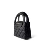 Black Shiny Aged Calfskin Nano Kelly Mini Shopper - Image 11
