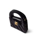 Black Shiny Aged Calfskin Nano Kelly Mini Shopper - Image 12