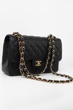 Black Caviar Quilted Jumbo Classic Flap GHW - Image 6