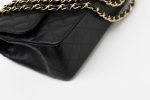 Black Caviar Quilted Jumbo Classic Flap GHW - Image 7