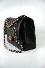 Black Caviar Quilted Jumbo Classic Flap Gold Hardware - Image 2