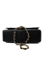 Black Caviar Quilted Jumbo Classic Flap Gold Hardware - Image 9