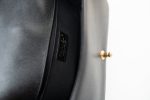 Black Caviar Quilted Old Medium Boy Bag Aged Gold Hardware - Image 20
