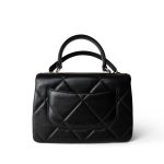 Chanel Black Lambskin Quilted Trendy CC Small Bag Light Gold Hardware - Image 6