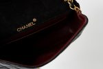 Chanel Vintage Black Lambskin Quilted Beak Tip Single Flap Bag - Image 8