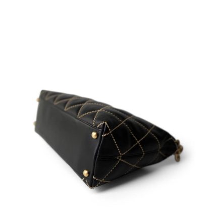 Chanel Wild Stitch Black Hobo Bag