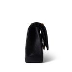 Medium Black Caviar Quilted Classic Flap Gold Hardware - Image 5