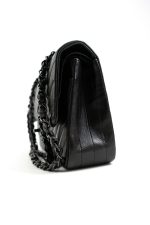 So Black Lambskin Chevron Medium Classic Flap - Image 22