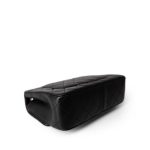 Sweet Camelia Single Flap Black Lambskin Quilted Aged Gold Hardware - Image 8