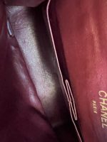 Black Vintage Lambskin Quilted Double Flap Small GHW - Image 14
