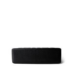 Vintage Mademoiselle Black Caviar Vertical Flap Jumbo Gold Hardware - Image 5