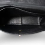 Vintage Mademoiselle Black Caviar Vertical Flap Jumbo Gold Hardware - Image 10