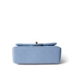 21C Sky Blue Lambskin Quilted Mini Rectangular Flap Light Gold Hardware - Image 5