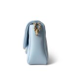 21K My Perfect Bag Light Blue Caviar Quilted Aged Gold Hardware - Image 2