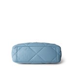22S Light Blue Lambskin Quilted 19 Flap Small MHW - Image 4