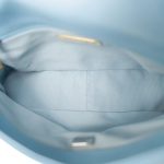 22S Light Blue Lambskin Quilted 19 Flap Small MHW - Image 6