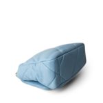 22S Light Blue Lambskin Quilted 19 Flap Small MHW - Image 7