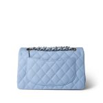 23P Light Blue Classic Flap Small Light Gold Hardware - Image 4