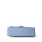 23P Light Blue Classic Flap Small Light Gold Hardware - Image 6