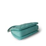 24C Tiffany Blue Lambskin Quilted Mini Trendy CC Light Gold Hardware - Image 13