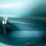 24C Tiffany Blue Lambskin Quilted Mini Trendy CC Light Gold Hardware - Image 11