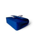 Blue Caviar Chevron Classic Flap Small Light Gold Hardware - Image 5