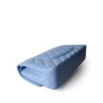 21C Sky Blue Lambskin Quilted Classic Flap Light Gold Hardware - Image 4
