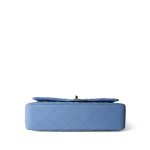 21C Sky Blue Lambskin Quilted Classic Flap Light Gold Hardware - Image 12