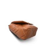 23B Caramel Lambskin Quilted 19 Flap Small Mixed Hardware - Image 11
