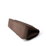 Light Brown Python Jumbo Classic Flap - Image 8