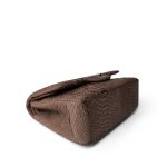 Light Brown Python Jumbo Classic Flap - Image 7