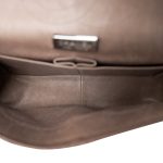Light Brown Python Jumbo Classic Flap - Image 11