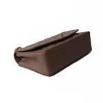 Vintage Brown Caviar Quilted Medium Diana Flap Gold Hardware - Image 3