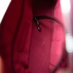 Burgundy Aged Calfskin Quilted Gabrielle Hobo Bag Small Mixed Hardware - Image 11