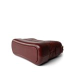 Burgundy Aged Calfskin Quilted Gabrielle Hobo Bag Small Mixed Hardware - Image 9