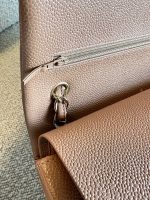 Chanel 18S Dark Beige Caviar Quilted Classic Flap Jumbo LGHW - Image 2