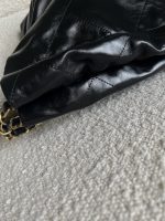 Chanel 22 Shiny Calfskin Quilted Drawstring Bag GHW - Image 11
