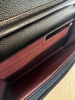 Chanel Black Caviar Quilted Wallet On Chain GHW (WOC) - Image 11