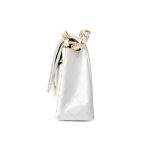 Chanel Vintage White Lambskin Quilted Classic Flap Medium GHW - Image 9
