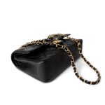 Black Caviar Quilted Classic Flap Medium Gold Hardware - Image 8