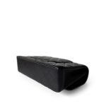 Black Caviar Quilted Classic Flap Medium Gold Hardware - Image 11