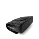 Black Caviar Quilted Classic Flap Medium Silver Hardware - Image 10