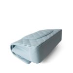 22P Light Blue Caviar Quilted Classic Flap Medium Light Gold Hardware - Image 14