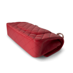 Red Caviar Quilted Classic Flap Medium Light Gold Hardware - Image 6