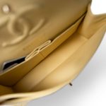 21C Yellow Lambskin Quilted Classic Flap Small Light Gold Hardware - Image 14