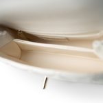 21A White Caviar Quilted Coco Handle Small Light Gold Hardware - Image 9