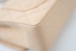 Beige Clair Caviar Quilted Classic Flap Small Silver Hardware - Image 14