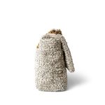 Oreo Tweed Quilted Medium/Large 19 Flap Mixed Hardware - Image 4